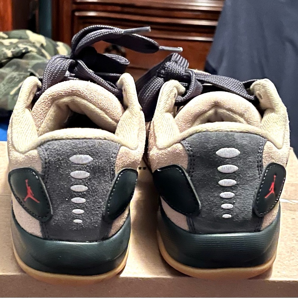 Mens Nike Air Jordan “Session” Khaki Anthracite Gum sneakers IB3731-200